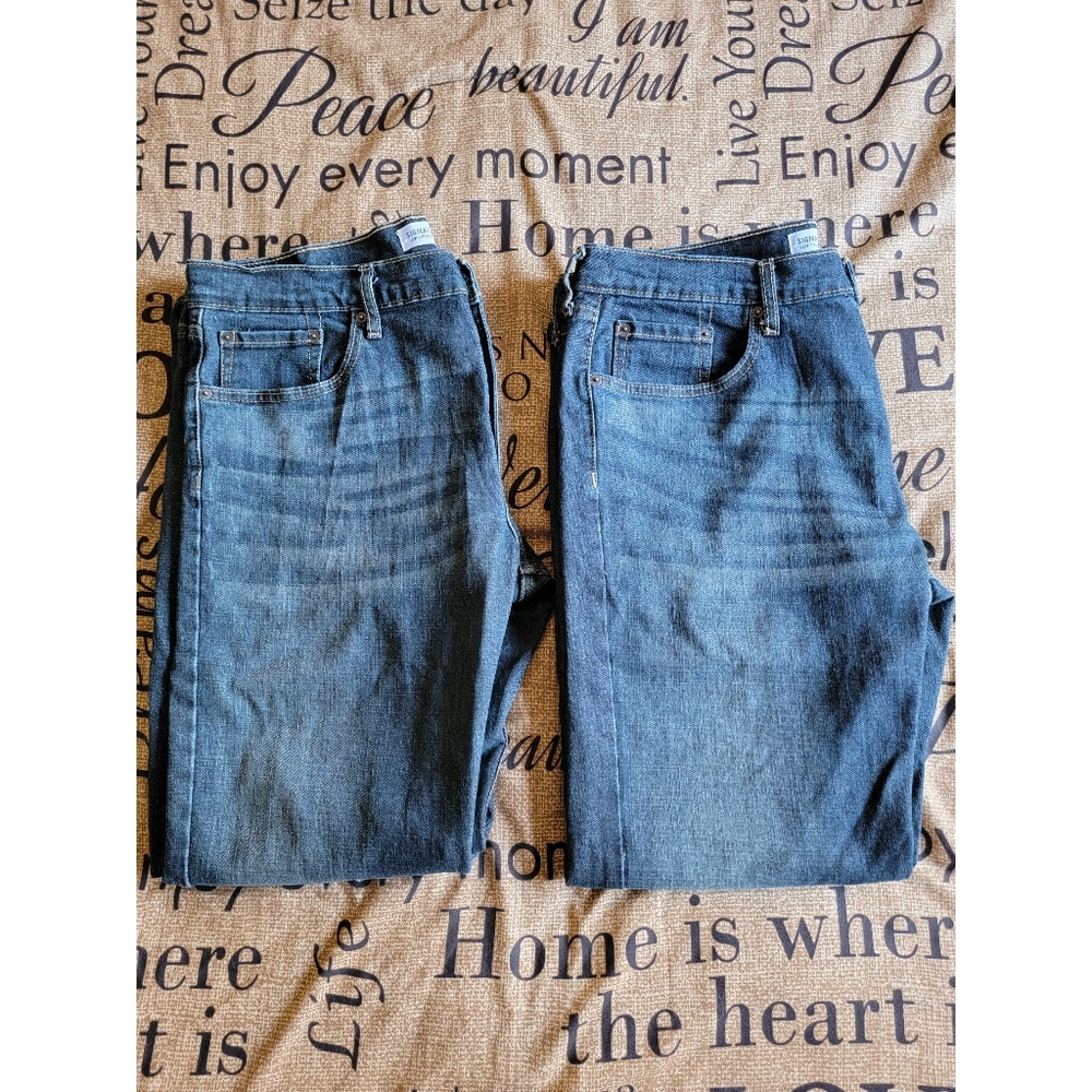 Mens 36x32 Levi's Signature Jeans